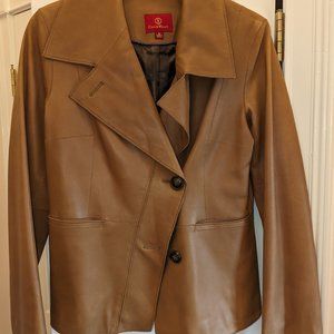 Cole Haan Butter Leather Jacket